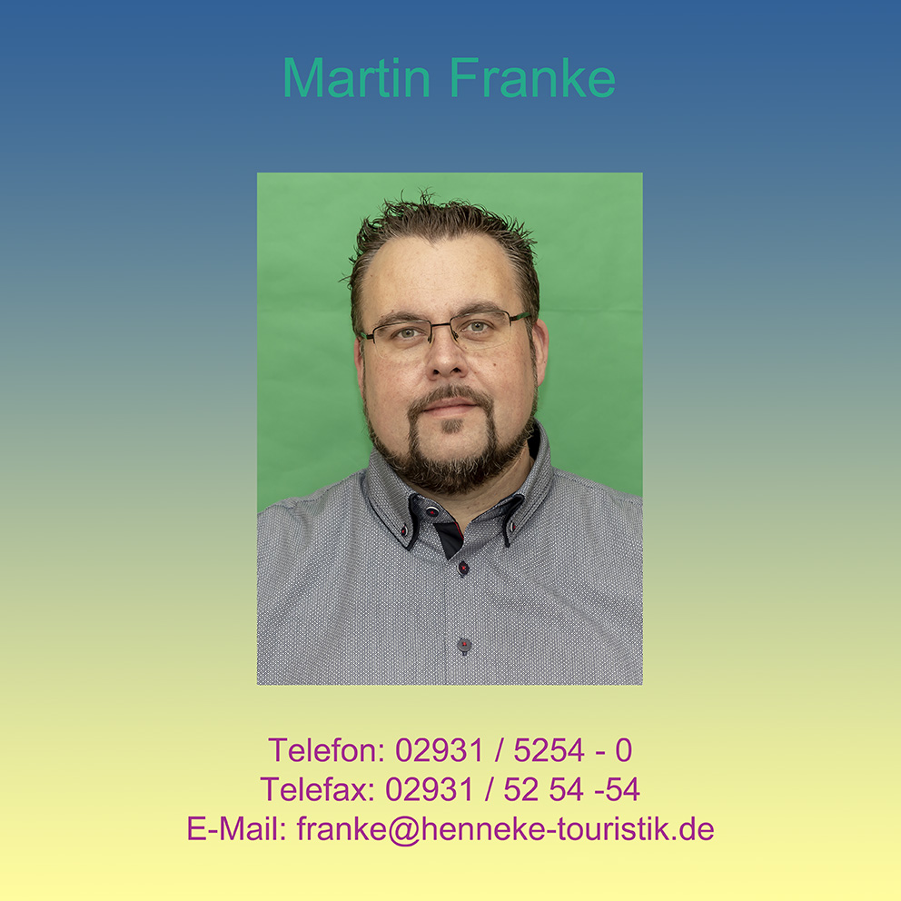Bustouristik, Busreisen, Sauerland, HSK, Arnsberg, Henneke